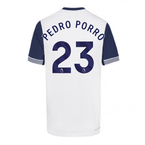 Fotbalové Dres Tottenham Hotspur Pedro Porro #23 Domácí 2024-25 Krátký Rukáv